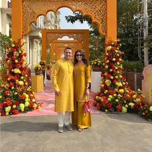 Yellow Traditional Outfit Set